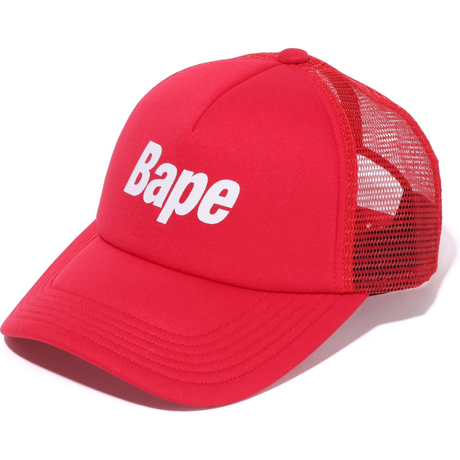 BAPE LOGO MESH CAP M BAPEC MENS