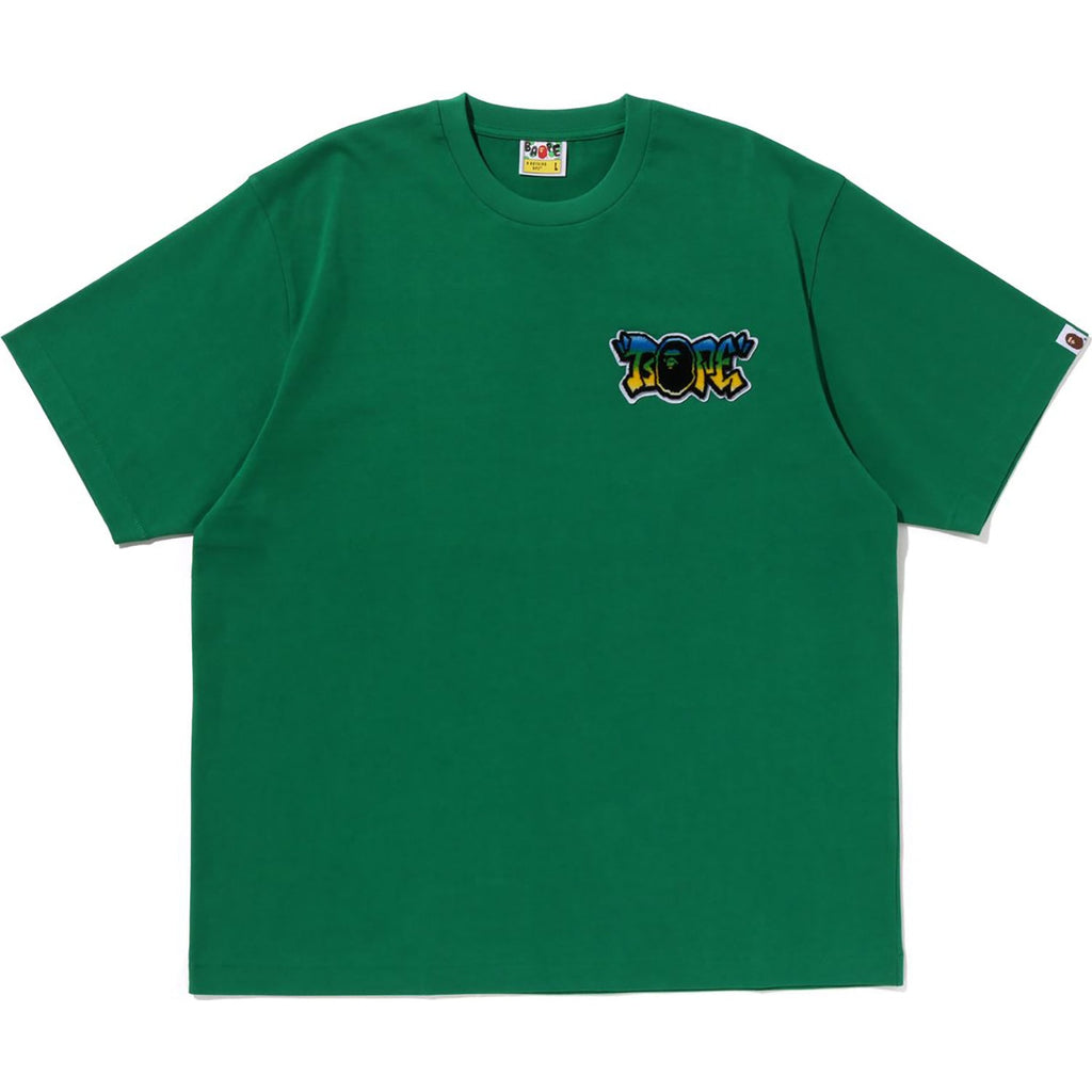 GRAFFITI BRUSH APPLIQUE TEE MENS