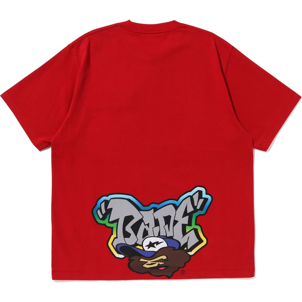 GRAFFITI BRUSH APPLIQUE TEE MENS