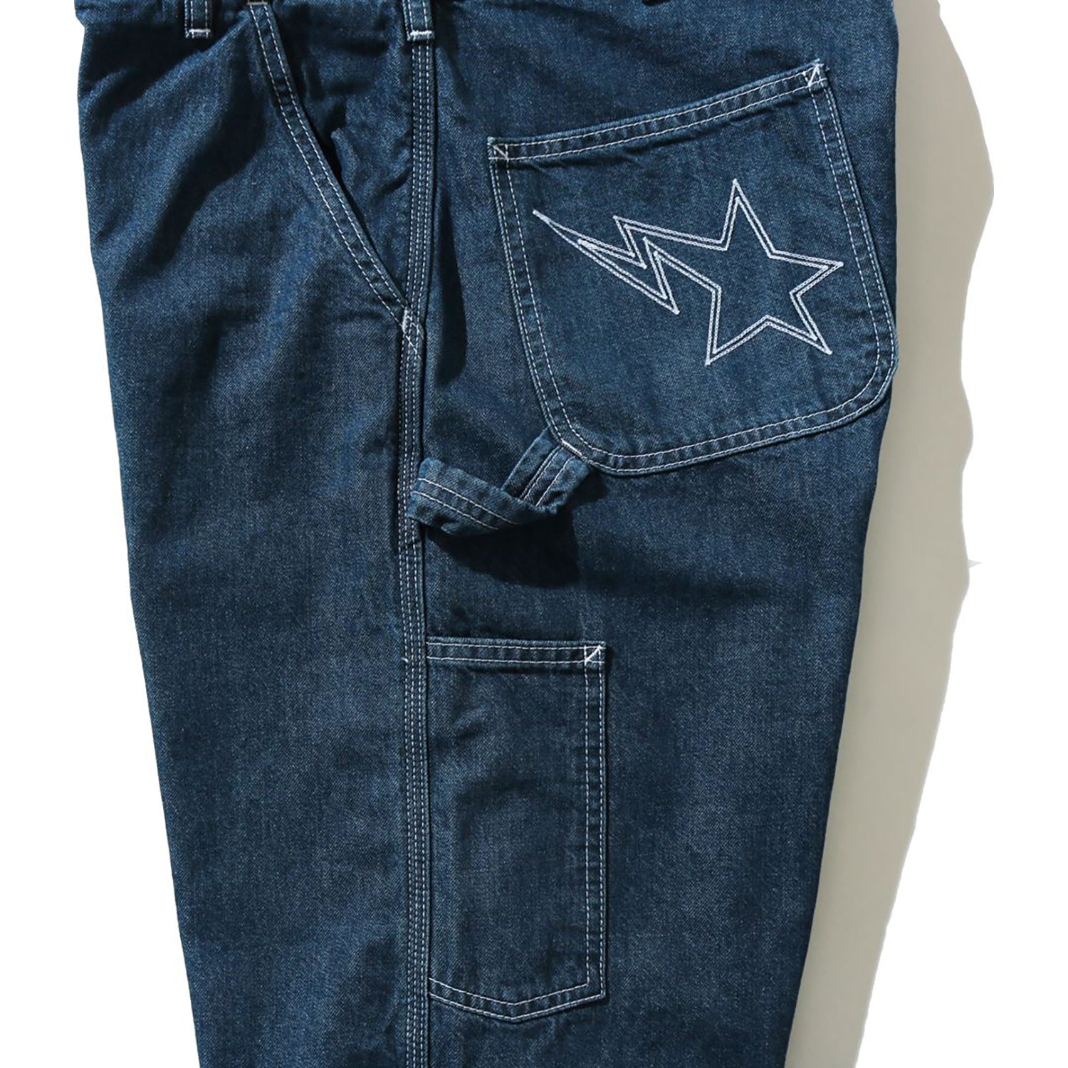 DENIM PAINTER SHORTS MENS