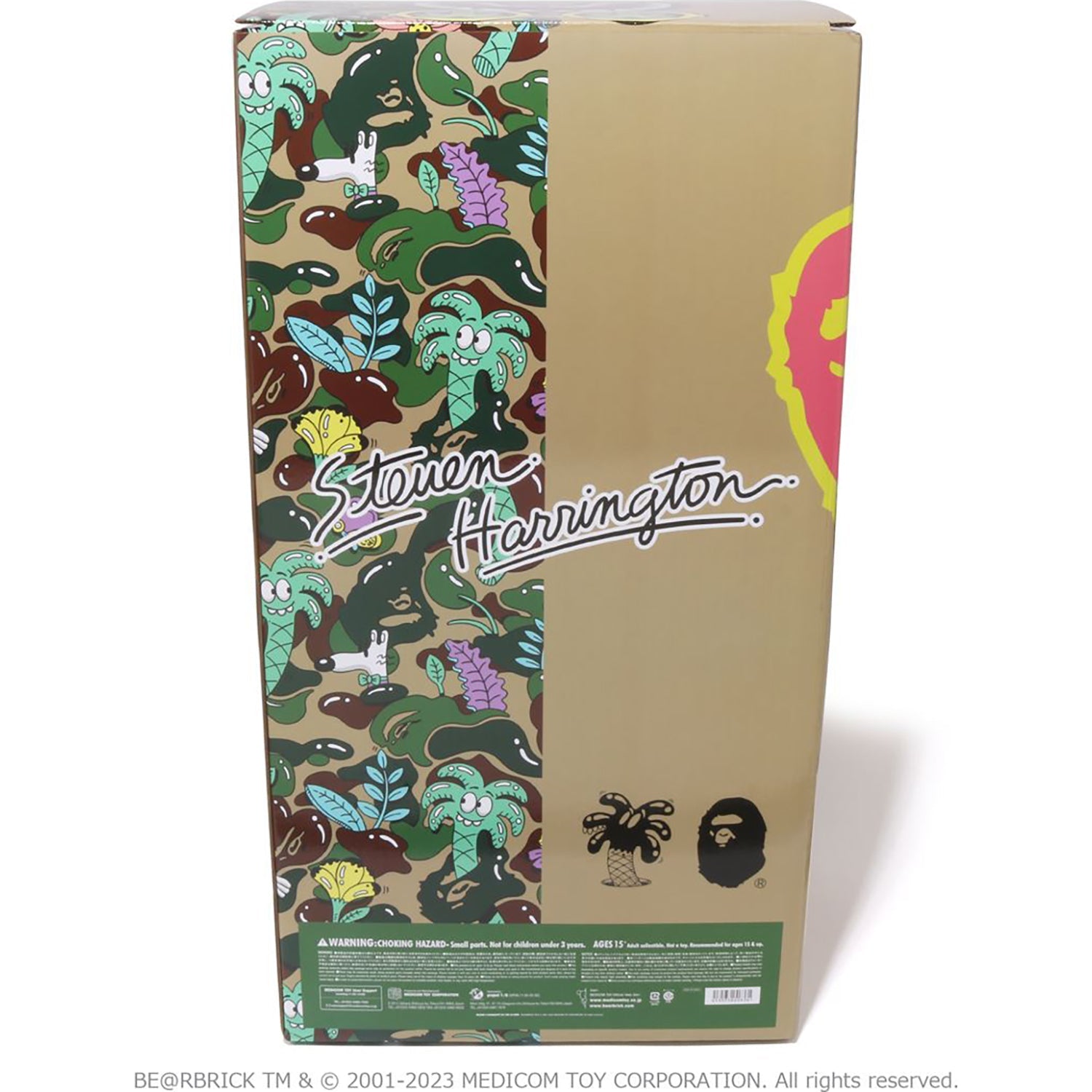 BAPE X STEVEN HARRINGTON SHARK BE@RBRICK 1000%