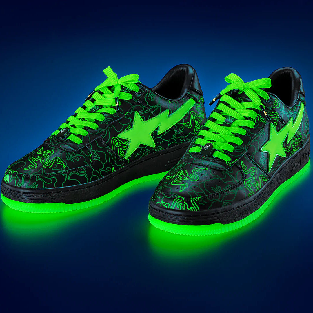 BAPE STA™ BAPE® X RAZER NEON CAMO LADIES