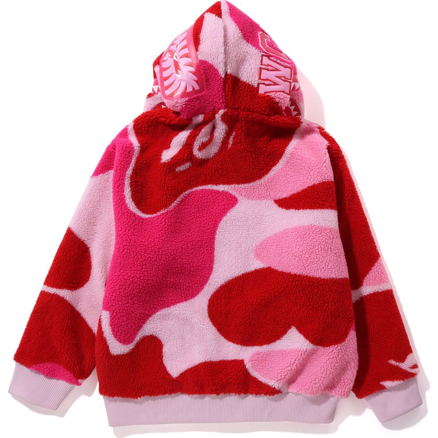 MEGA ABC CAMO SHARK BOA HOODIE JACKET MENS