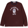 DISCHARGE COLLEGE HOOP L/S TEE MENS