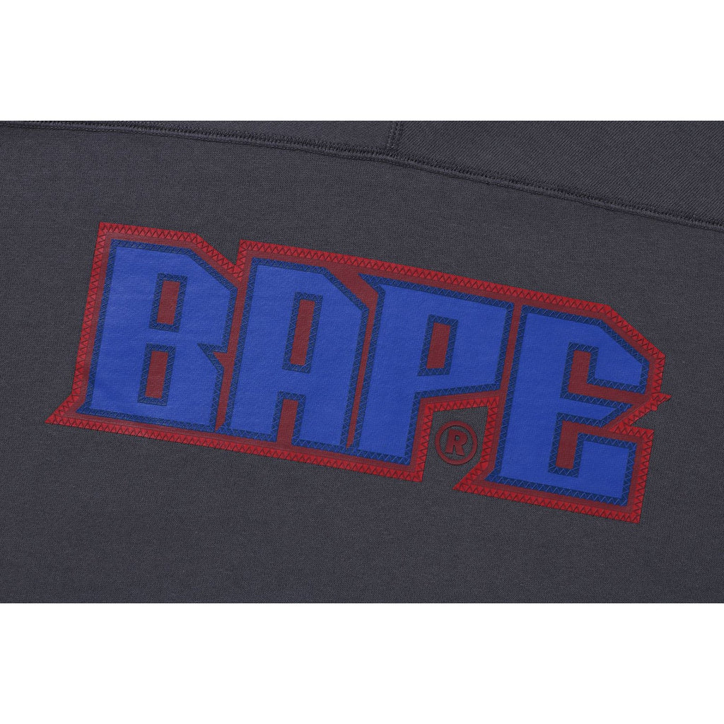 BAPE FOOTBALL LOOSE FIT PULLOVER HOODIE MENS