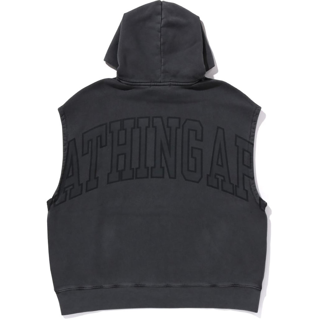 BAPE SLEEVELESS PULLOVER HOODIE MENS