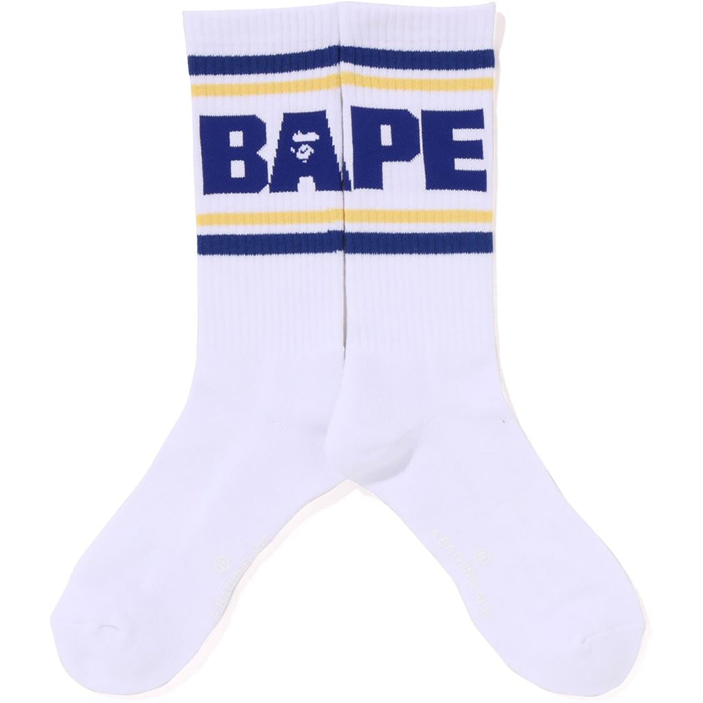 BAPE LINE SOCKS MENS