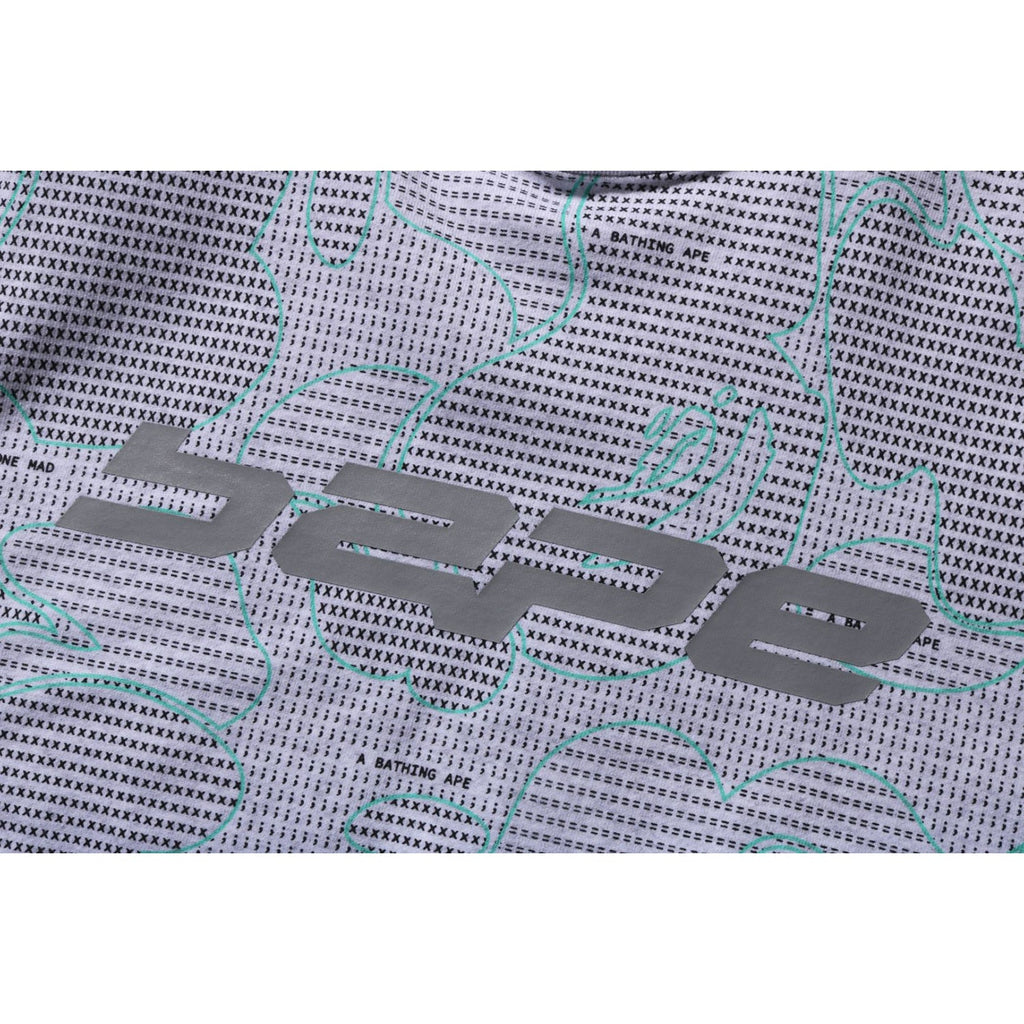 TEXT CODE CAMO CREWNECK MENS