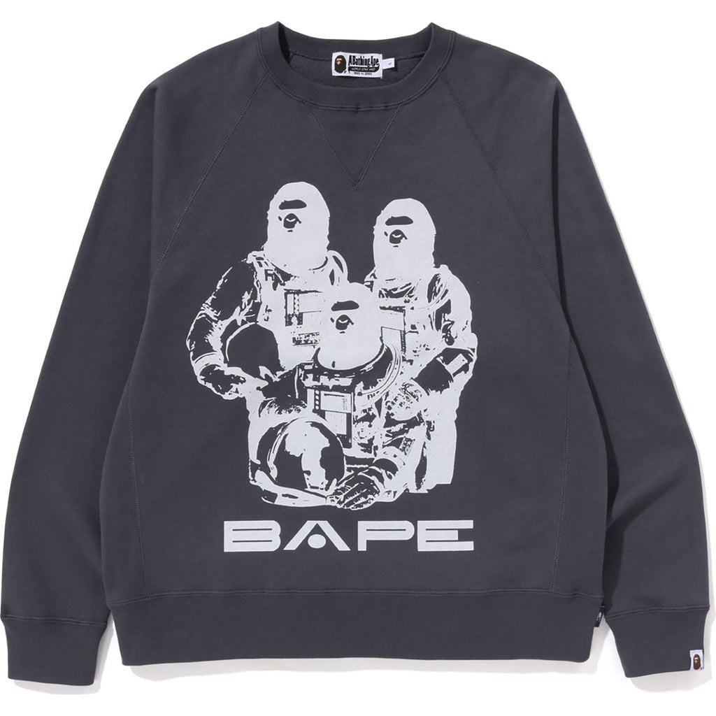 BAPE RELAXED FIT CREWNECK MENS