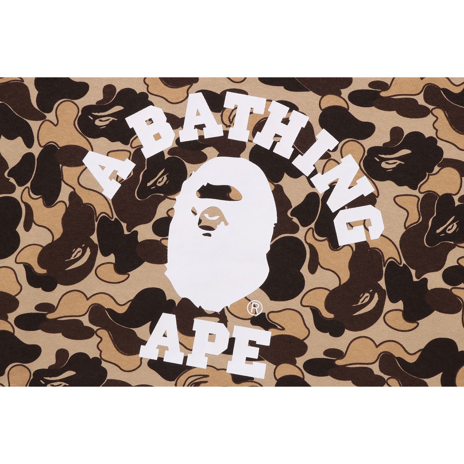 COOKIE CAMO 2 COLLEGE OVERSIZED CREWNECK LADIES