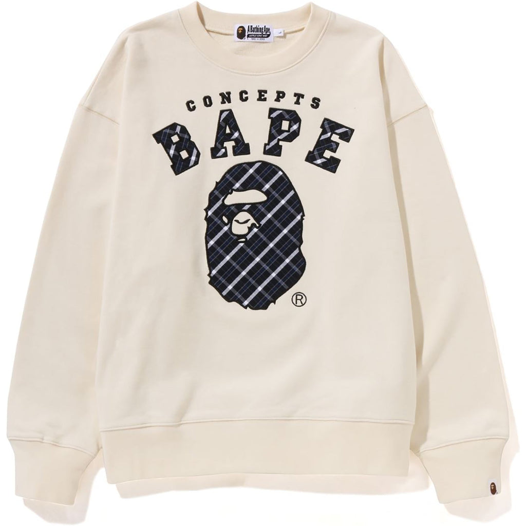 BAPE X CONCEPTS CREWNECK RELAXED FIT MENS