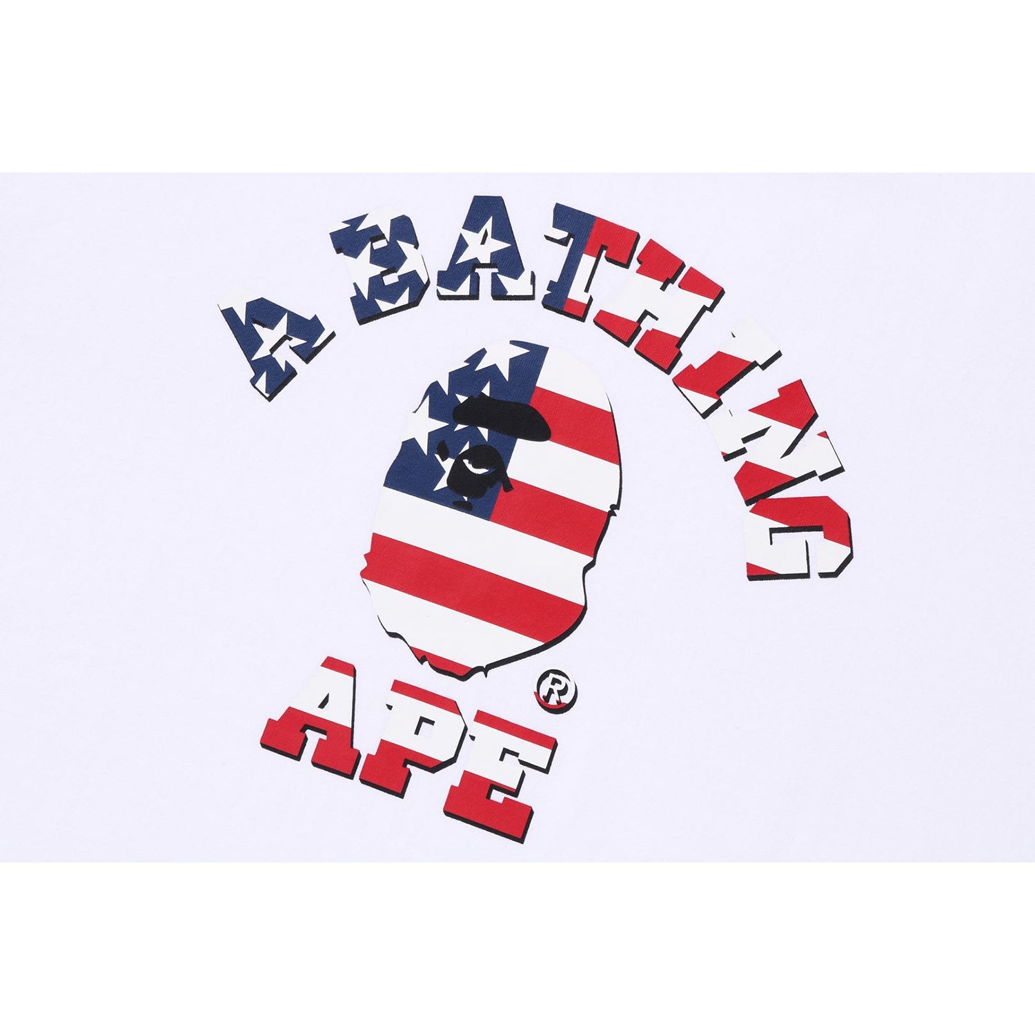 BAPE US LIMITED COLLECTION COLLEGE TEE KIDS