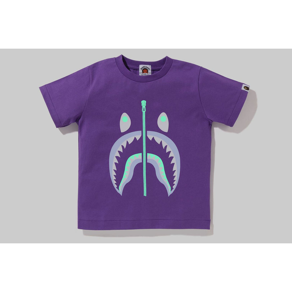 GLOW IN THE DARK SHARK TEE KIDS