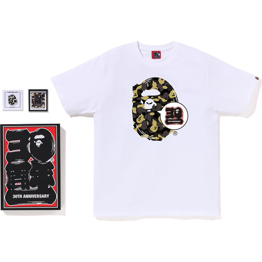 BAPE STORE® MADISON AVENUE BAPE® 30TH ANNIV. APE HEAD TEE SET MENS