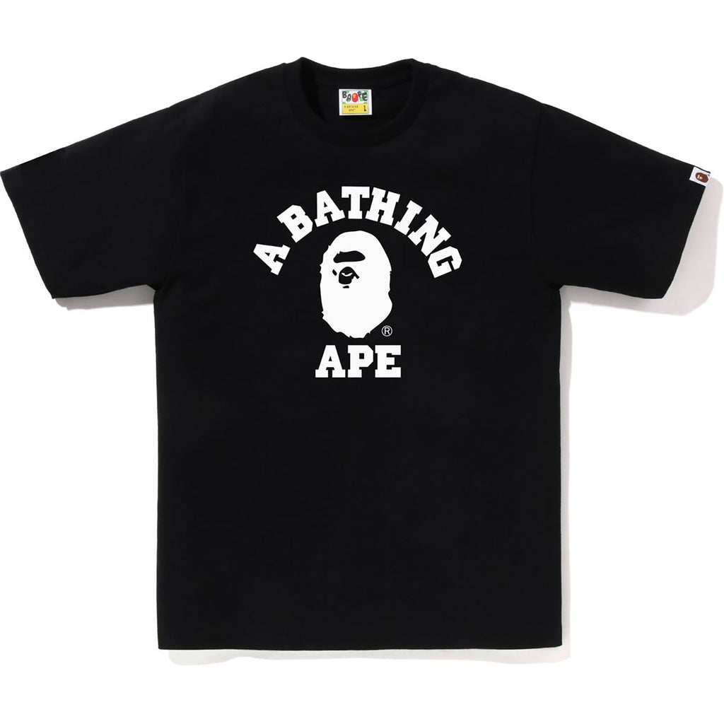 BICOLOR COLLEGE TEE BAPEC MENS