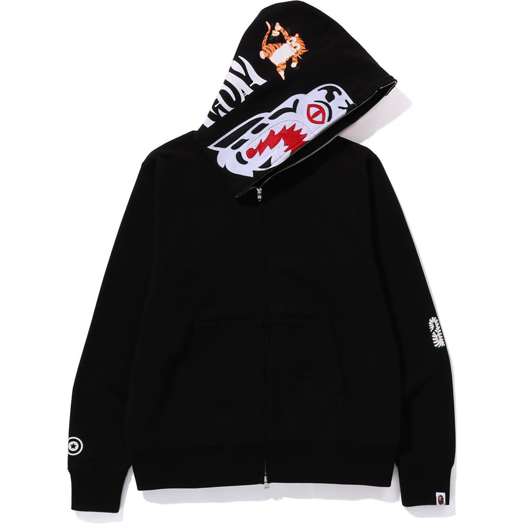 TIGER FULL ZIP HOODIE MENS