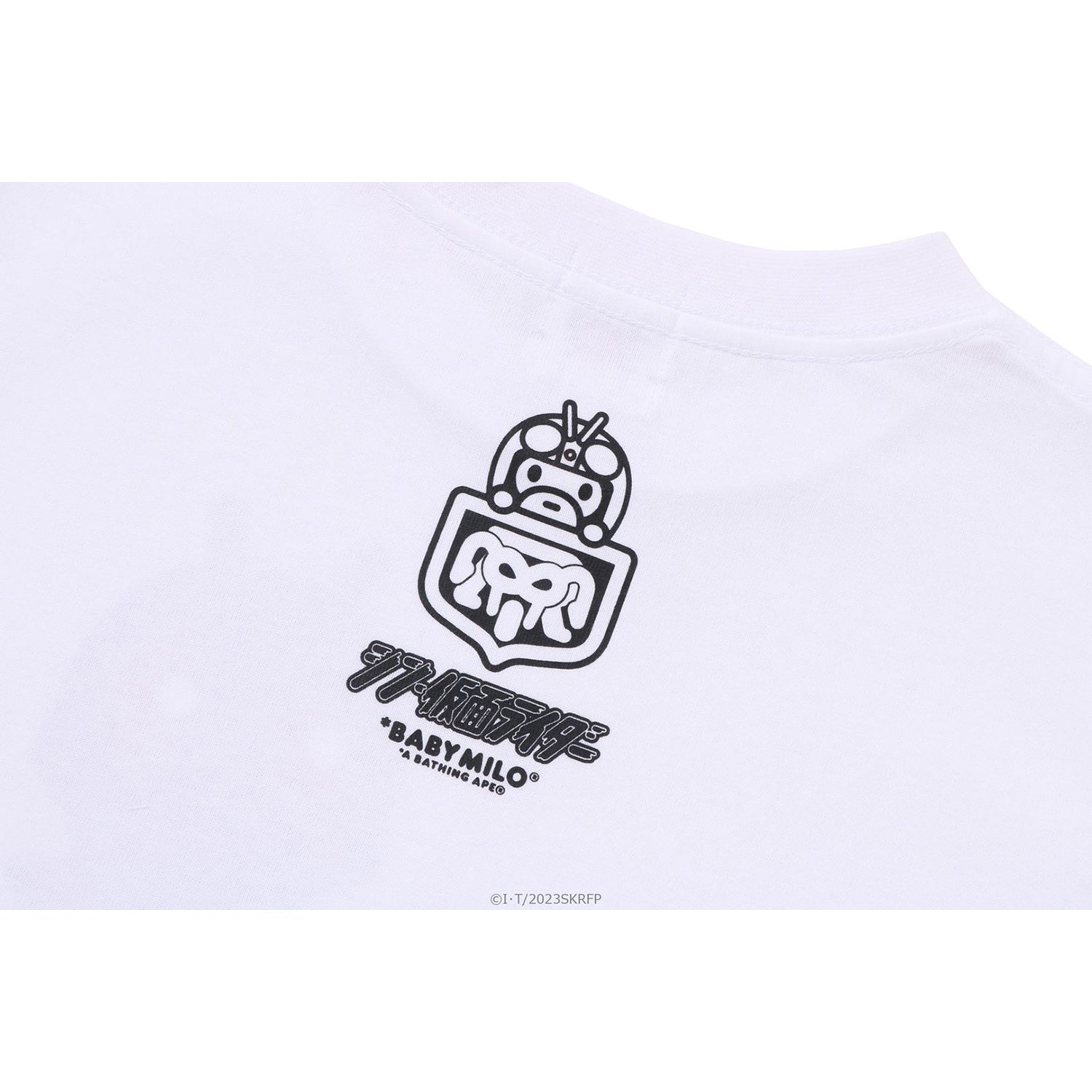 BAPE X SHIN KAMEN RIDER NO.1 BABY MILO TEE KIDS