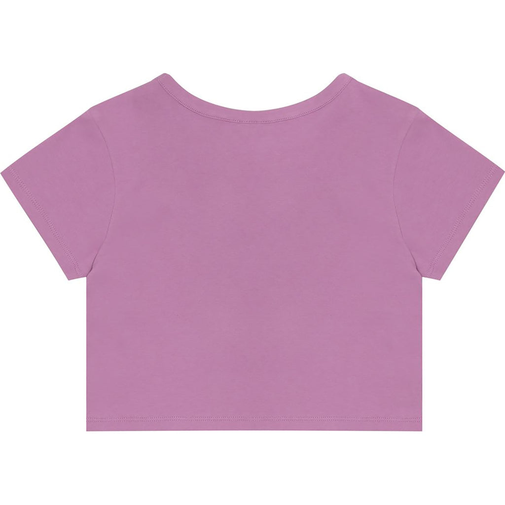 APEE LOGO PRINTED SLIM CUT TEE LADIES