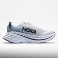 Men's Hoka One One Bondi X, Blanc de Blanc/Blue Fog, 8 D Medium