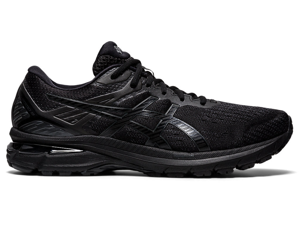 Men's Asics GT-2000 9, Black/Black, 12 4E Extra Wide