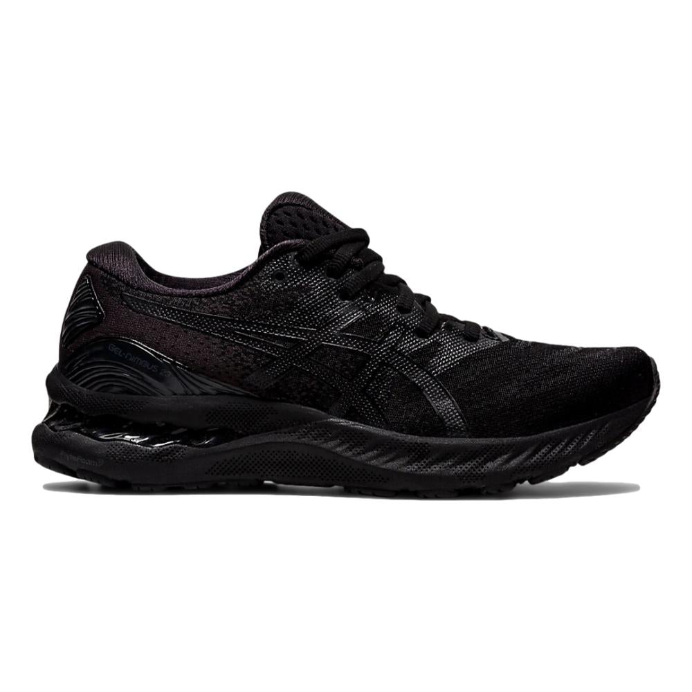 Women's Asics Gel-Nimbus 23, Black/Black, 10.5 B Medium