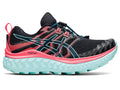 Women's Asics Trabuco Max, Black/Blazing Coral, 6 B Medium