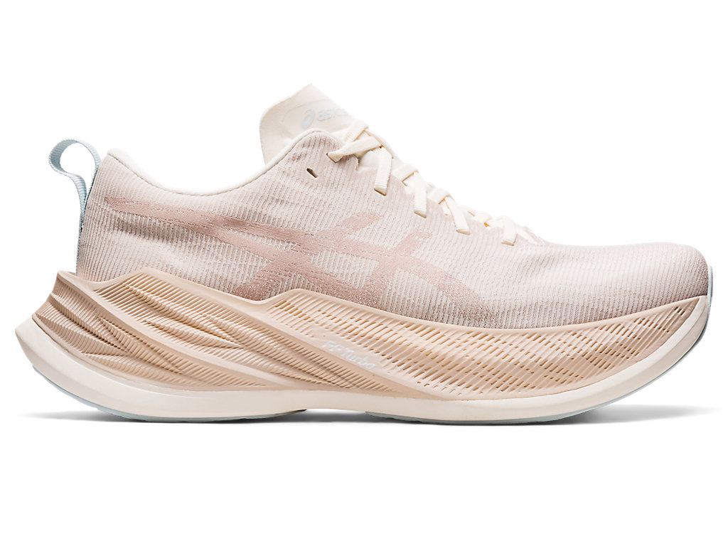 Men's Asics Superblast, Cream/Mineral Beige, 8.5 D Medium
