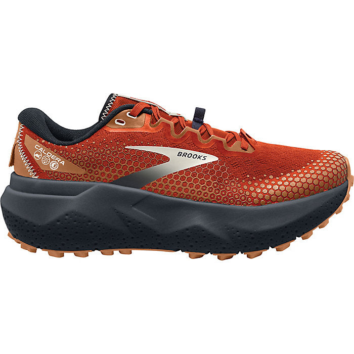 Men's Brooks Caldera 6, Rooibos/Biscuit/Peacoat, 9 D Medium
