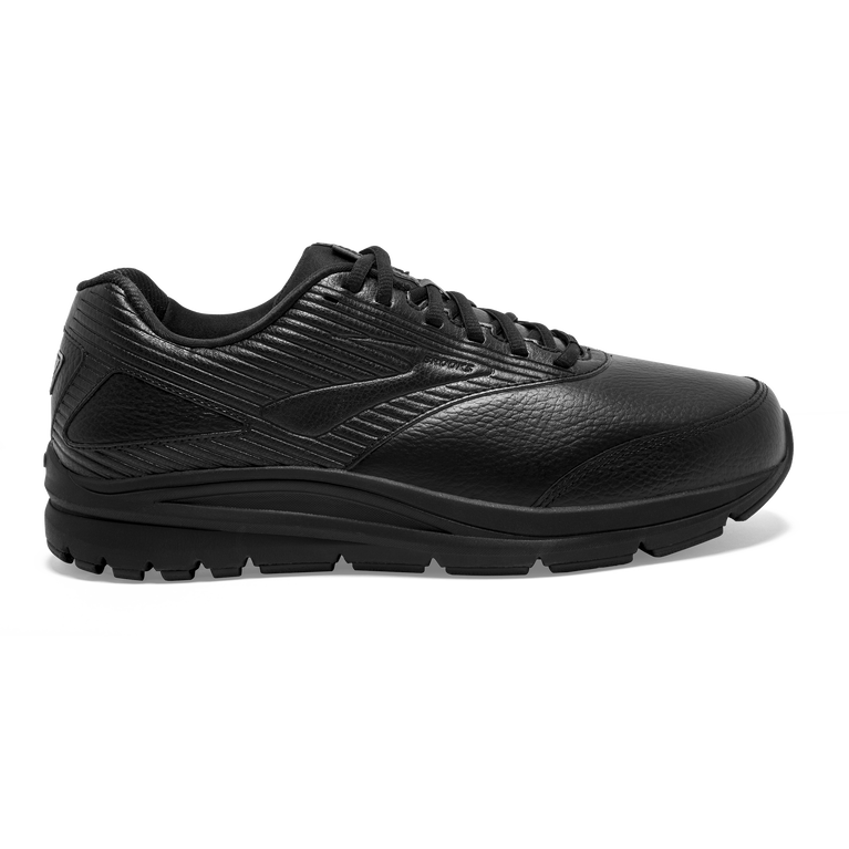 Men's Brooks Addiction Walker 2, Black/Black, 8.5 2E Wide