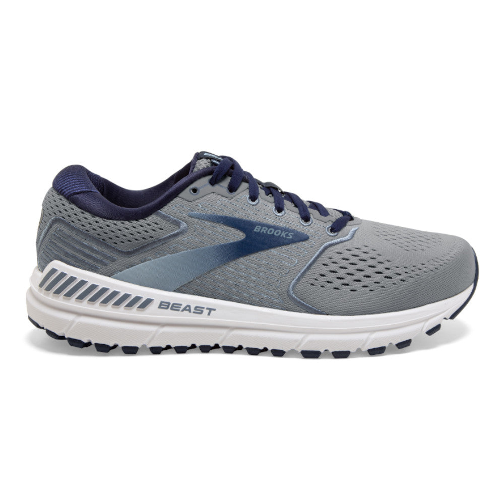 Men's Brooks Beast '20, Blue/Grey/Peacoat, 8.5 D Medium