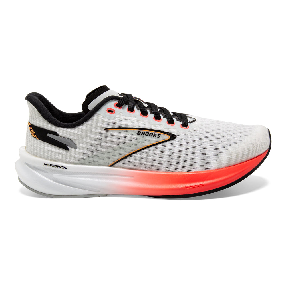 Men's Brooks Hyperion, Blue/Fiery Coral/Orange, 9.5 D Medium