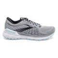Women's Brooks Adrenaline GTS 21, Oyster/Alloy/Light Blue, 10.5 D Wide