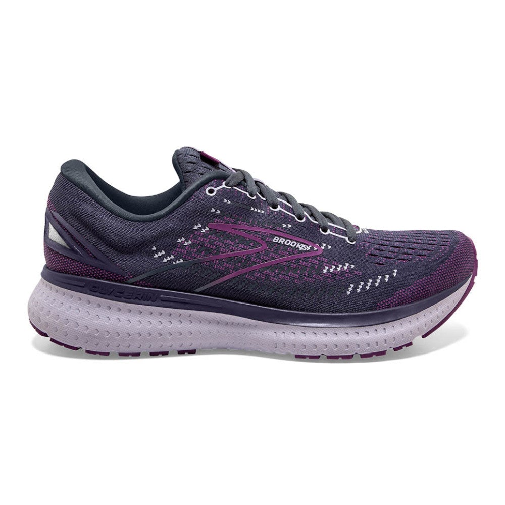 Women's Brooks Glycerin 19, Ombre/Violet/Lavender, 7 B Medium