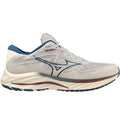 Men's Mizuno Wave Rider 27 SSW, Papyrus/Blue Opal, 10.5 D Medium
