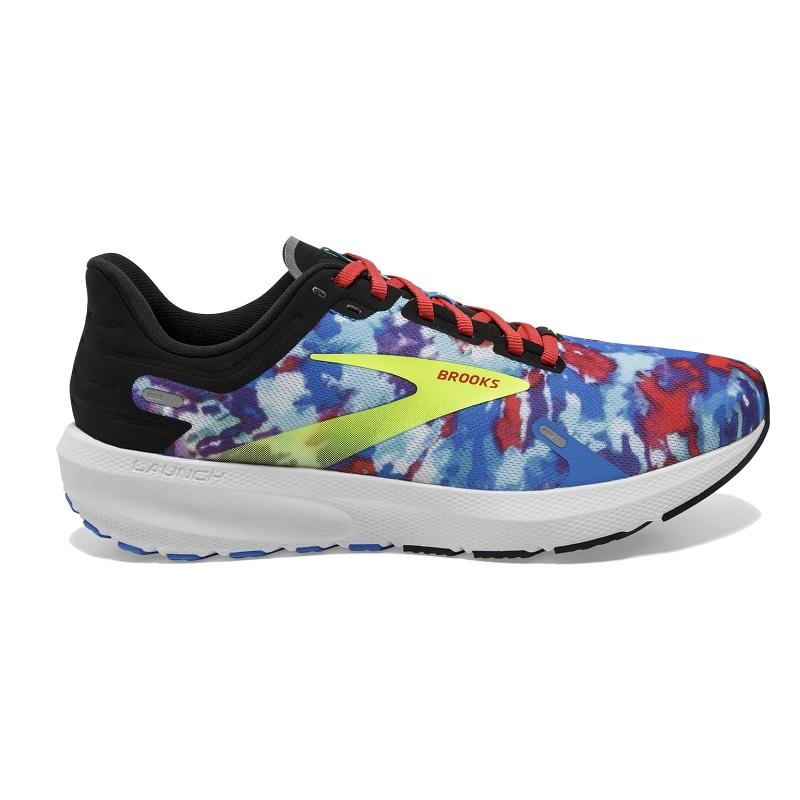 Men's Brooks Launch 9, Black/Blue/Nightlife, 10.5 D Medium