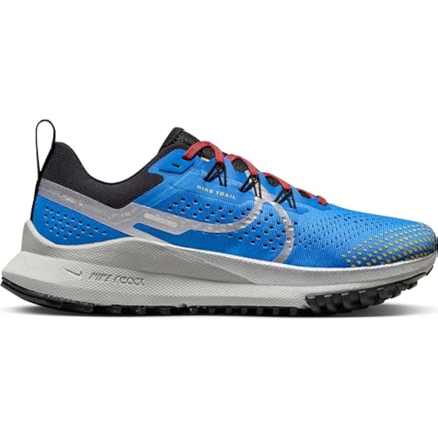 Women's Nike Pegasus Trail 4, Light Photo Blue/Metallic Silver, 8.5 B Medium