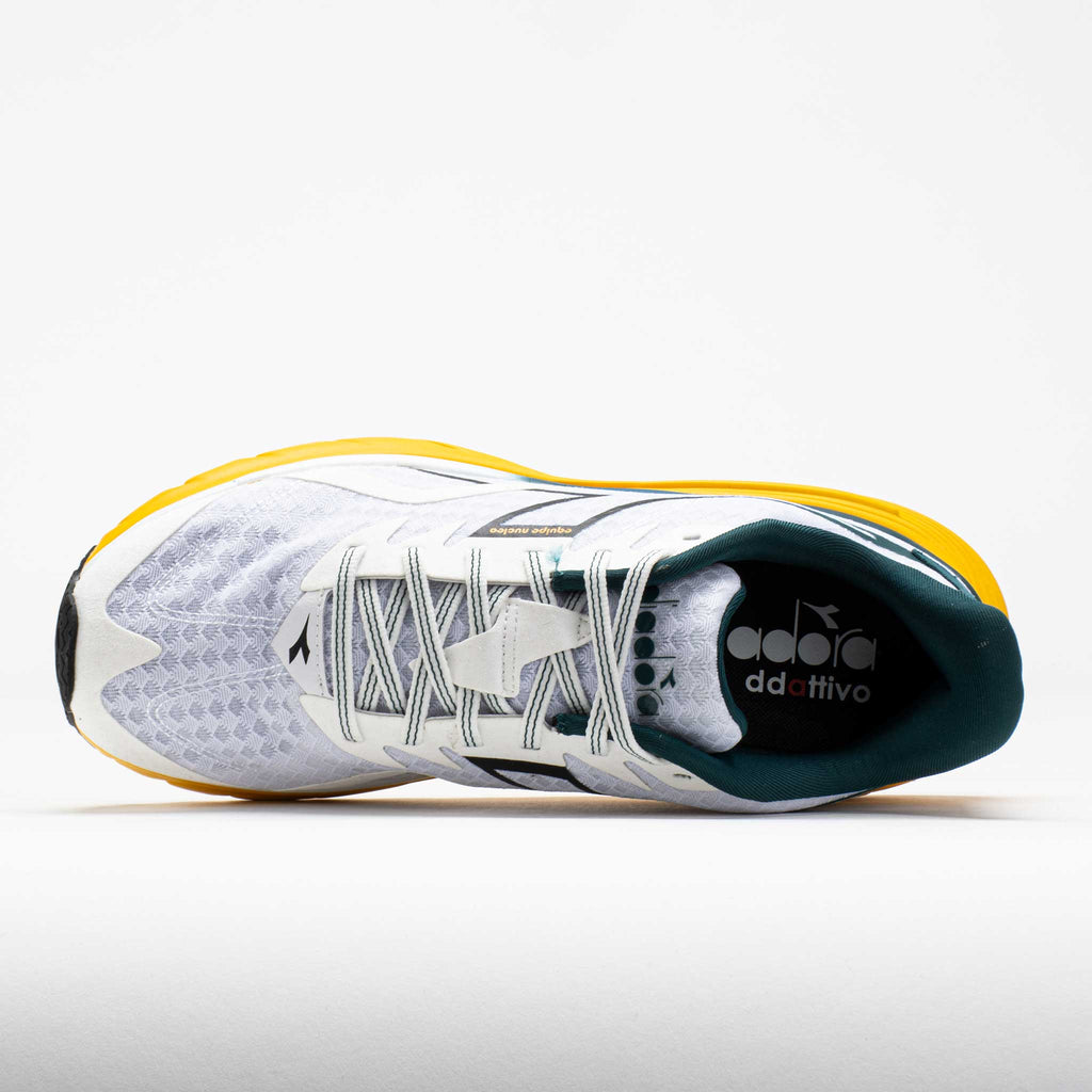 Diadora Equipe Nucleo Men's  White/Mediterranea/Kumquat