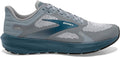 Men's Brooks Launch 9, Grey/Midnight/White, 9 D Medium