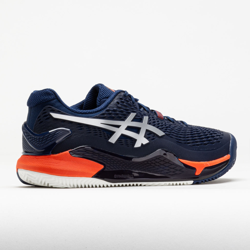 ASICS GEL-Resolution 9 Clay Men's  Blue Expanse/Pure Silver