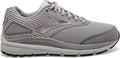 Women's Brooks Addiction Walker Suede, Alloy/Oyster/Peach, 10.5 B Medium