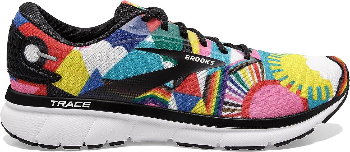 Women's Brooks Trace 2, Black/Multi, 9 B Medium