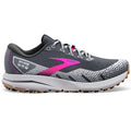 Women's Brooks Divide 3, Ebony/Grey/Pink, 10.5 B Medium