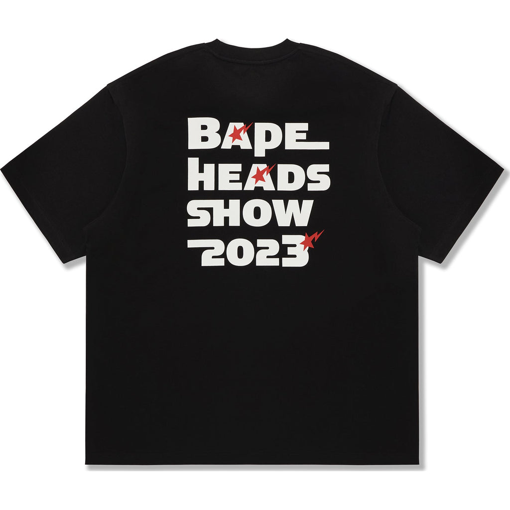 BAPE HEADS SHOW BAPE RELAXED FIT TEE MENS