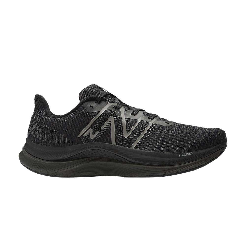 Men's New Balance FuelCell Propel v4, Black/Harbor Grey, 11.5 2E Wide