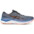 Men's Asics Gel-Cumulus 24, Black/Shocking Orange, 11 D Medium