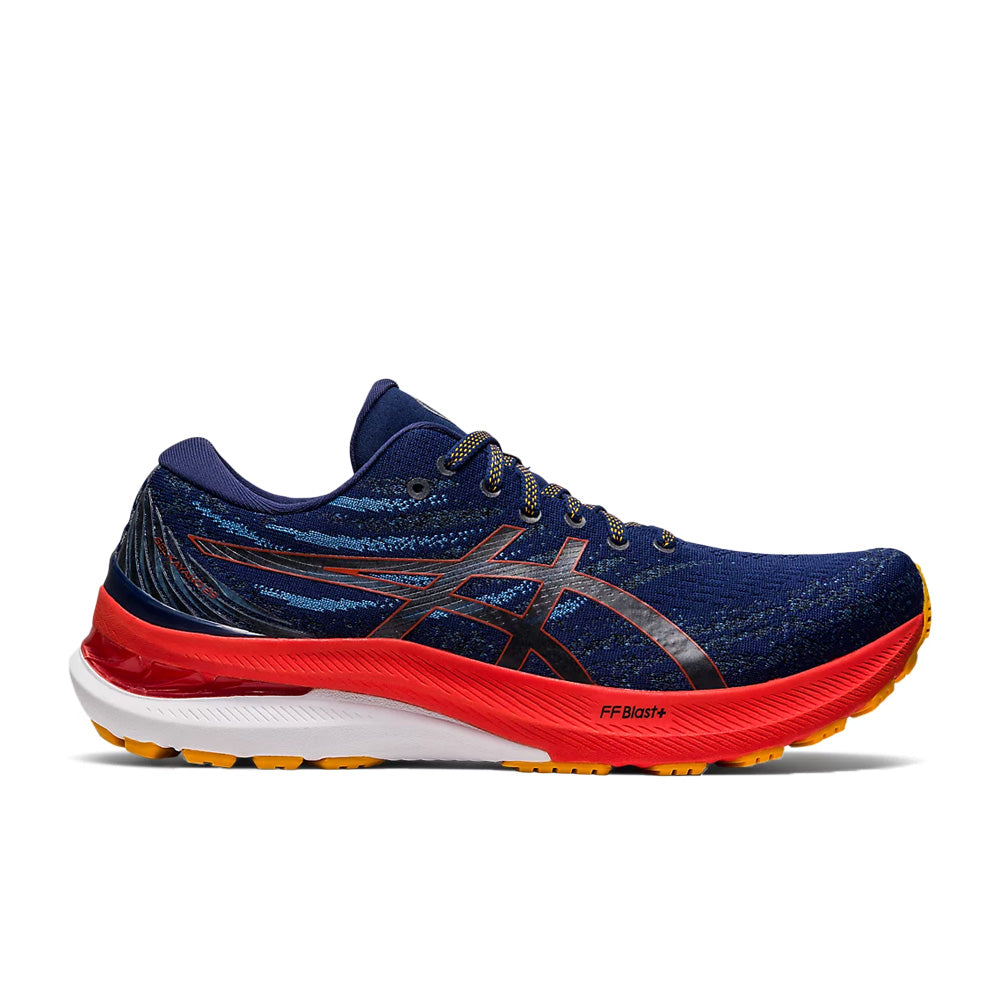 Men's Asics GEL-Kayano 29, Deep Ocean/Cherry Tomato, 11 D Medium