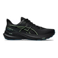 Men's Asics GT-2000 12 GTX, Black/Illuminate Green, 9 D Medium