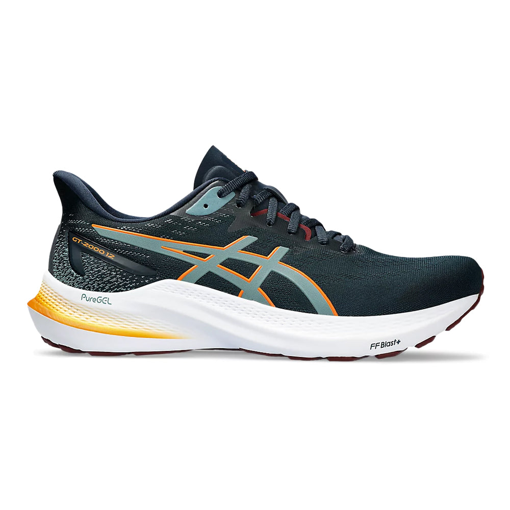 Men's Asics GT-2000 12, French Blue/Foggy Teal, 8.5 D Medium