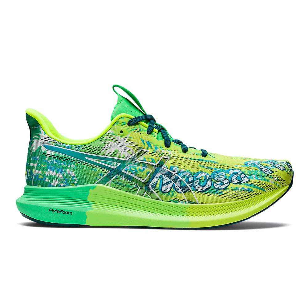 Men's Asics Noosa Tri 14, Safety Yellow/White, 8 D Medium