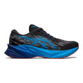 Men's Asics Novablast 3, Black/Island Blue, 10 D Medium